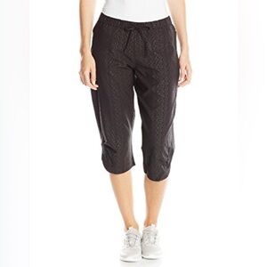 Women's Black Cropped Pants